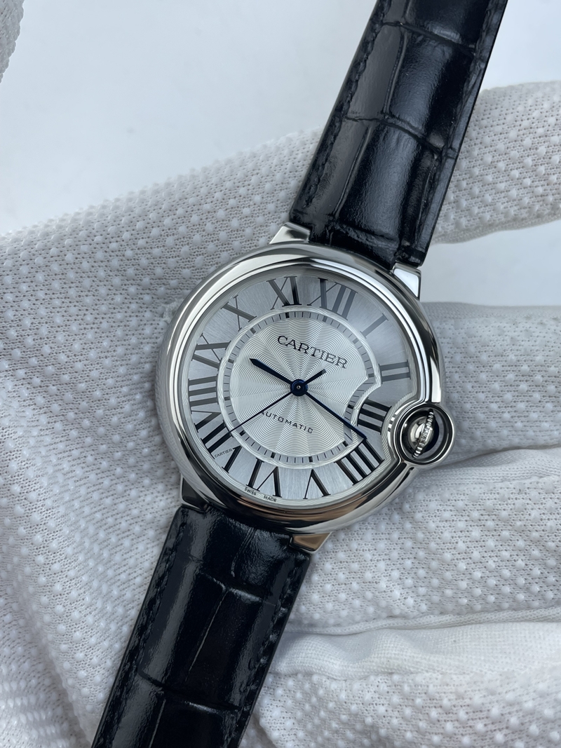(당일출고/2~3일도착)NO.220/AF공장 까르띠에 발롱블루 36MM 화이트 텍스트다이얼
